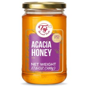 TAJ Acacia Honey, 17.6oz (500g)