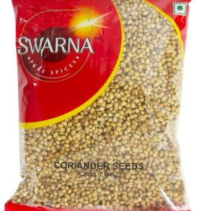 Swarna Pure Spices, Fresh & Natural Coriander Seeds, 200g