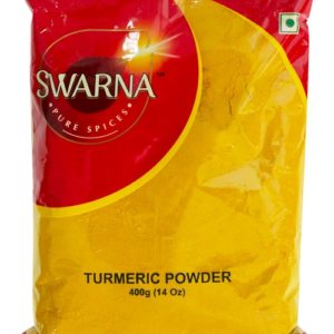 Swarna Pure Spices Turmeric Haldi Powder, 400 Grams