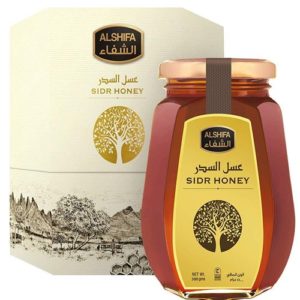 AL SHIFA All Natural Pure Raw Sidr Honey, Gold, 250g