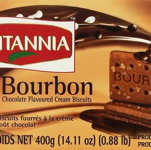 Britannia the Original Bourbon Chocolate Flavoured Cream Biscuits, 13.7Oz., 390g