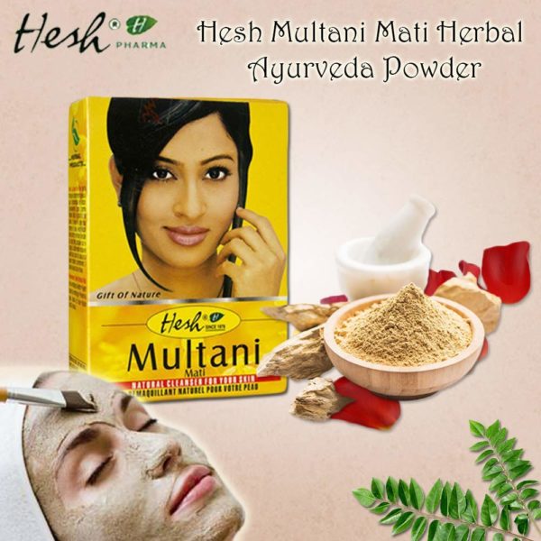Hesh Multani Muti Herbal Ayurveda Powder, 100g - Image 2