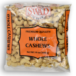 Swad Cashew Whole 400g