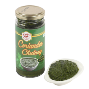 TAJ Coriander Chutney, 250g (8.81 Oz)