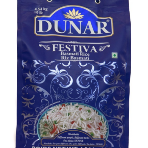 Dunar Festiva Pusa Basmati Rice, 10-Pounds
