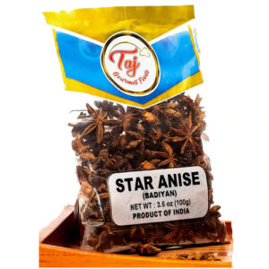 TAJ Star Anise Seeds (Whole Pods), Badian Khatai